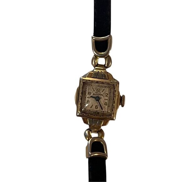 Vintage MCM Bulova Dainty Self Winding Women’s Watch 10k RGP Rolled Gold Plate - Picture 1 of 14